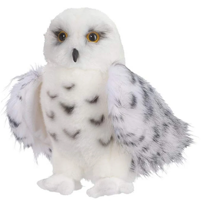 

Owl Shaped Short Plush Toy Cartoon Style Free-standing Stuffed Doll for Children Kids Christmas Birthday Gift Home Decor Crafts