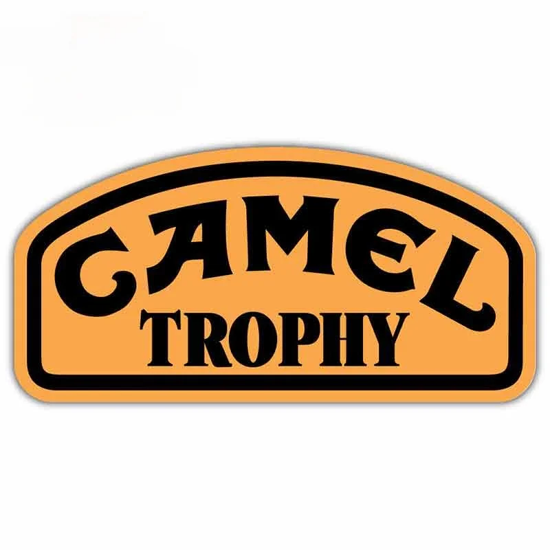 

Car Sticker Camel Trophy Decal Vinyl Rearview Mirror Decor Rear Windshield Stickers Waterproof Car Protector Decal Kk13*7cm