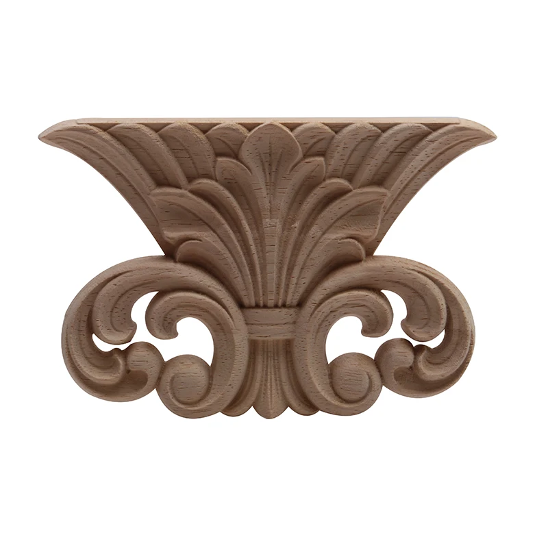 Декоративные европейская деревянная Декаль накладка рама деревообрабатывающий