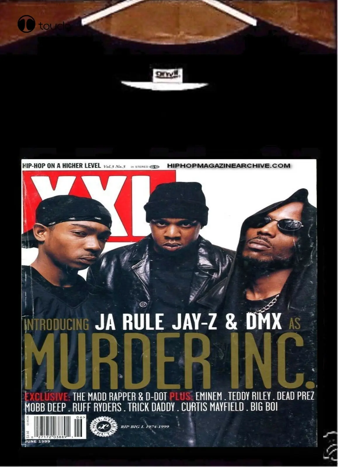 

Murder Inc T Shirt; Jay Z Ja Rule Dmx Murder Inc T Shirt; Jay Z, Dmx, Ja Rule T-Shirt Custom Aldult Teen Unisex Digital Printing