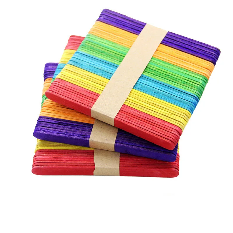 Палочки для мороженого деревянные палочки ручной работы детского рукоделия