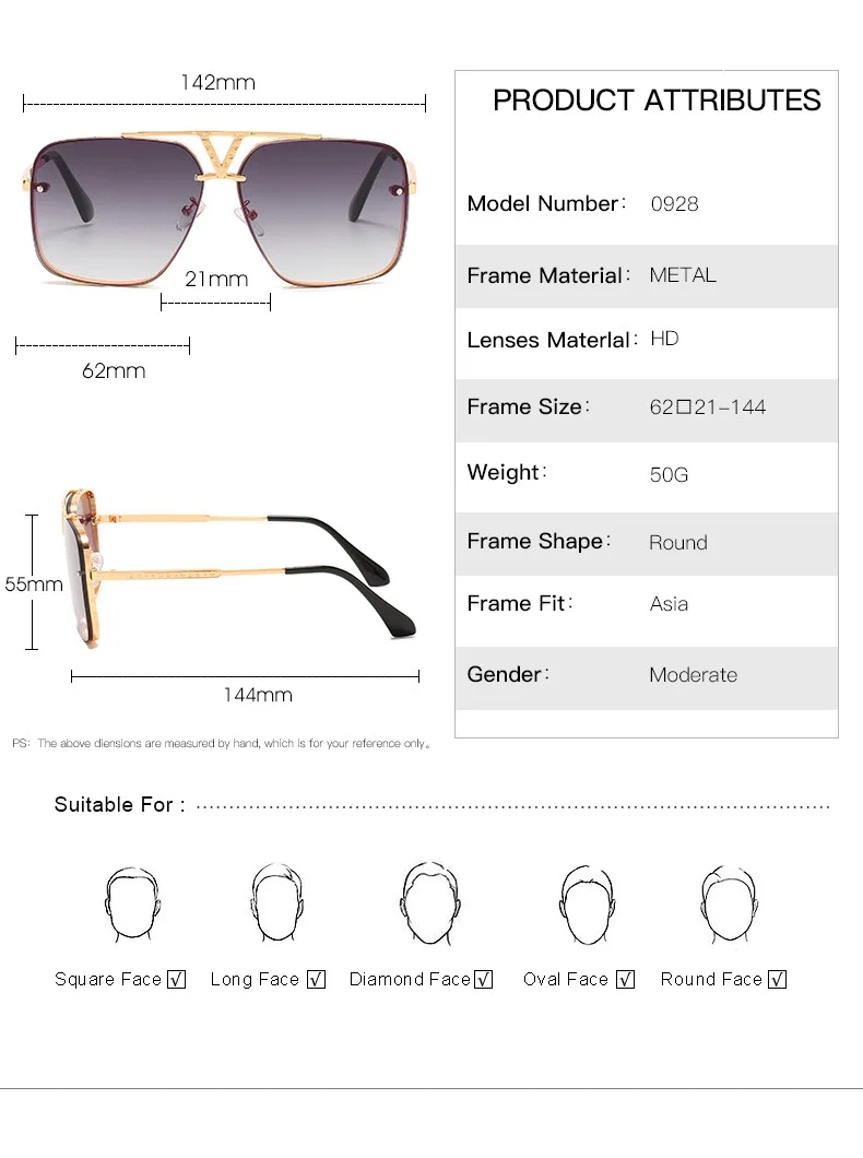 

2020 new Gradient Frameless Sunglasses men women Fashion Vintage Brand Design uv400 Sun Glasses Oculos De Sol