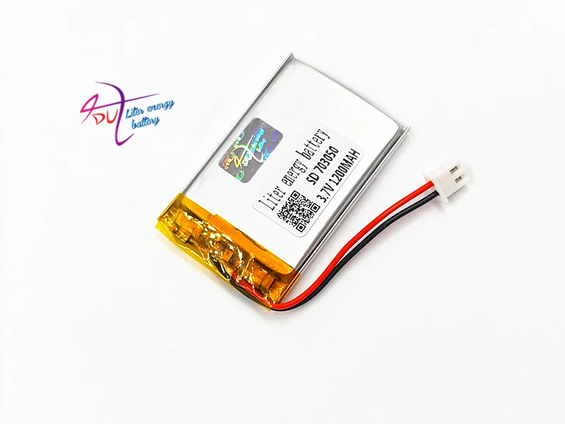 XHR-2P 2 54 703050 3 7 В 1200 мАч 703048 литий-полимерный LiPo аккумуляторная батарея для Mp3