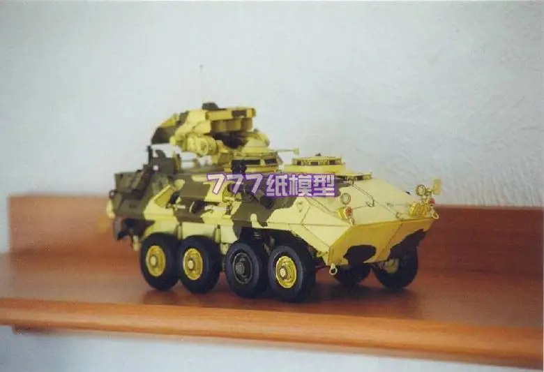 

1:25 American LAV-25 Armored Tank Paper Model Scale Car Model Tank Model 3D Paper Model Children Adult Educational Toys 26cm