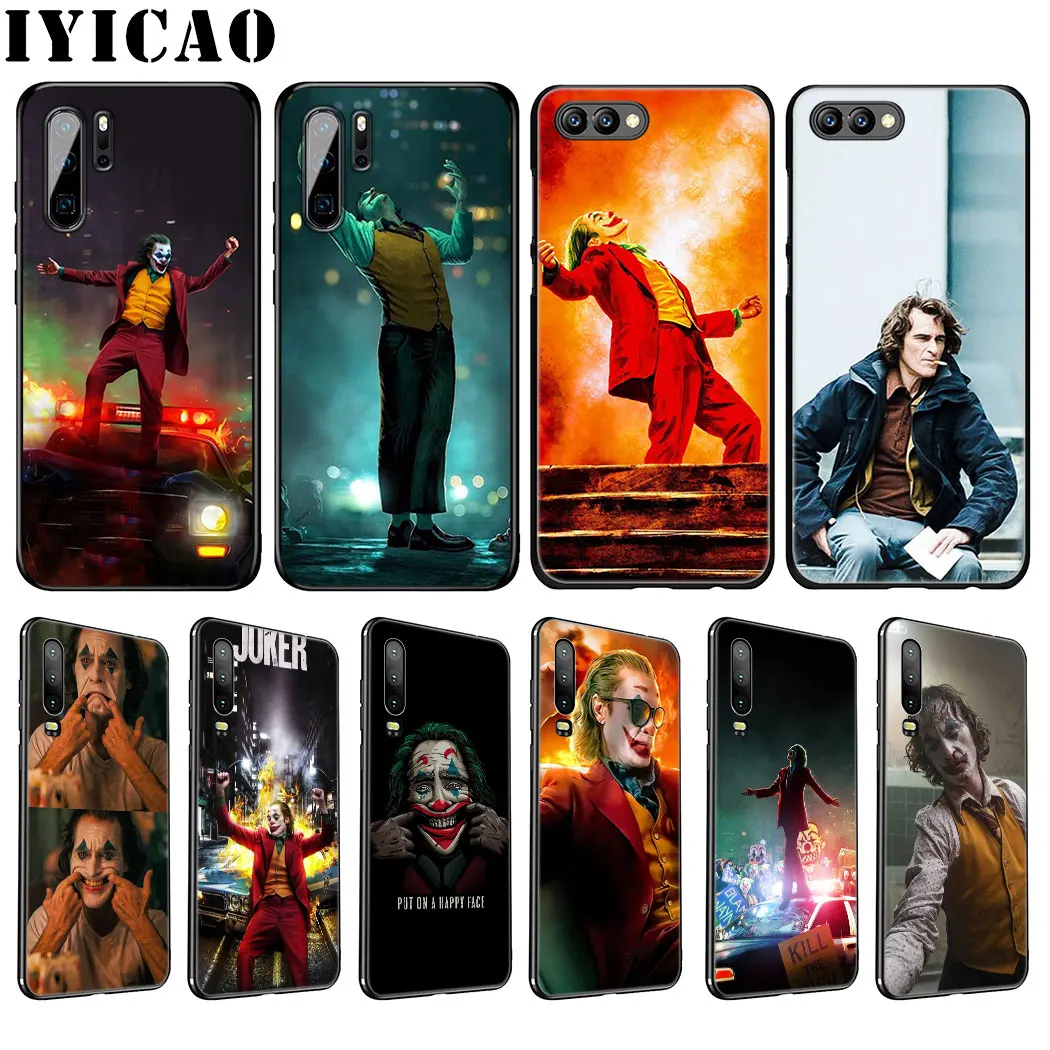Мягкий чехол Joker Movie Joaquin для Huawei P30 P20 Pro P10 P8 P9 Lite Mini 2017 P Smart Z Plus 2019|Бамперы| |