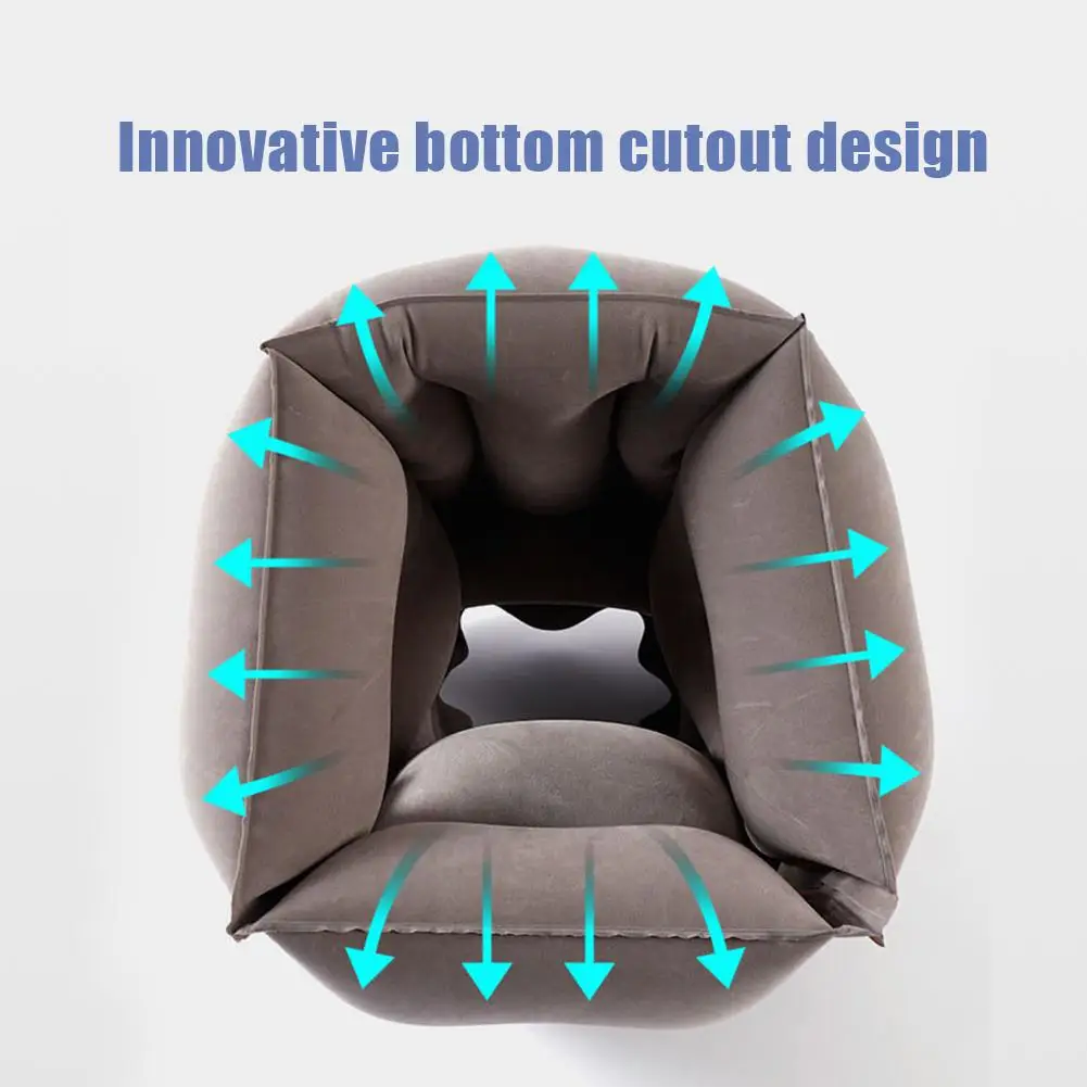 Надувная подушка для путешествий самолета инструмент сна уличная офисная обеда