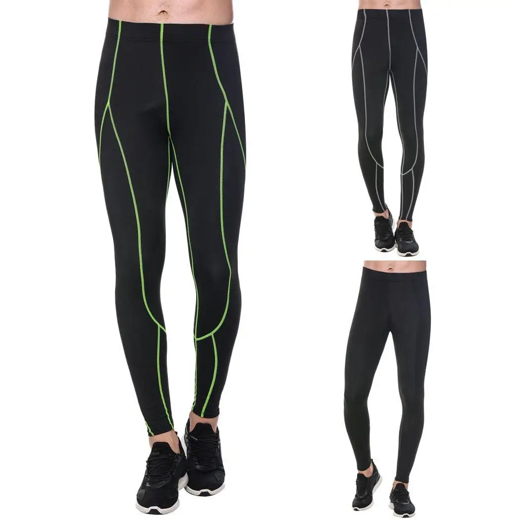 Мужские спортивные колготки для велоспорта быстросохнущие дышащие брюки