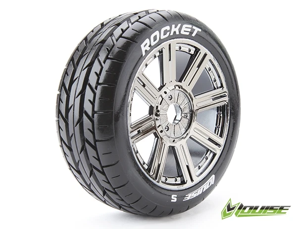Луиза 3190SBC 1/8 0 offset Rocket Rubber GT OFFROAD 17 мм гайка покрытие обод колеса предварительно