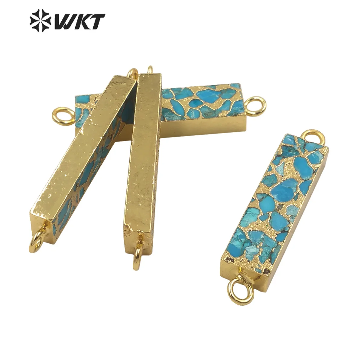 Подвеска с гальваническим покрытием голубыми венами | Украшения и аксессуары