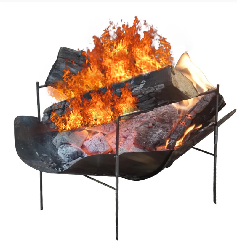 

Stainless Steel Portable Camping Folding Wood Stove Outdoor Stoves Barbecue Rack Grill BBQ Tools Removable for Hiking Picnic