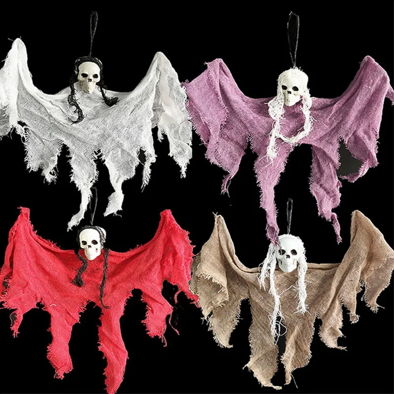 1 шт. прибытие 30 см хэллоуин подвесной призрак украшение для дома Мрачный Жнец