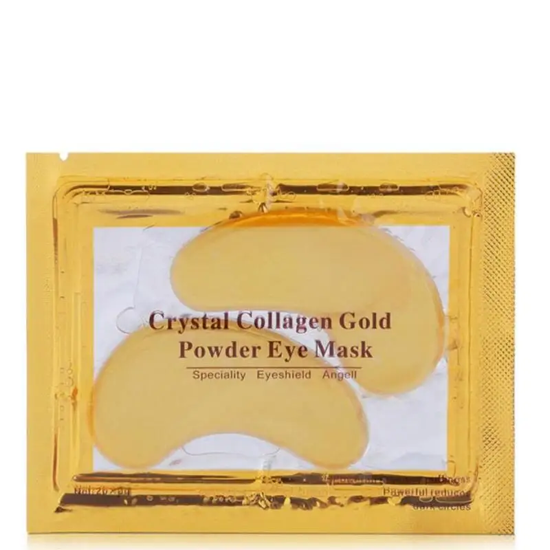 

150 Pairs =300pcs Crystal Collagen Gold Powder Eye Mask Anti Aging Dark Circles Acne Beauty Eye Patch Anti-Puffiness Skin Care