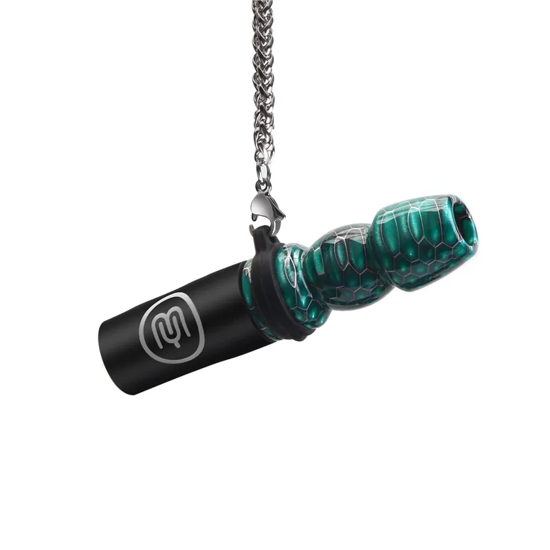 Многоразовый мундштук кальяна с наконечниками из нержавеющей цепочки для