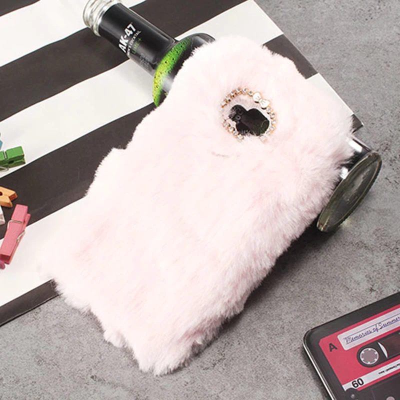 Модный красивый стильный защитный чехол с длинными волосами в виде собаки для BQ