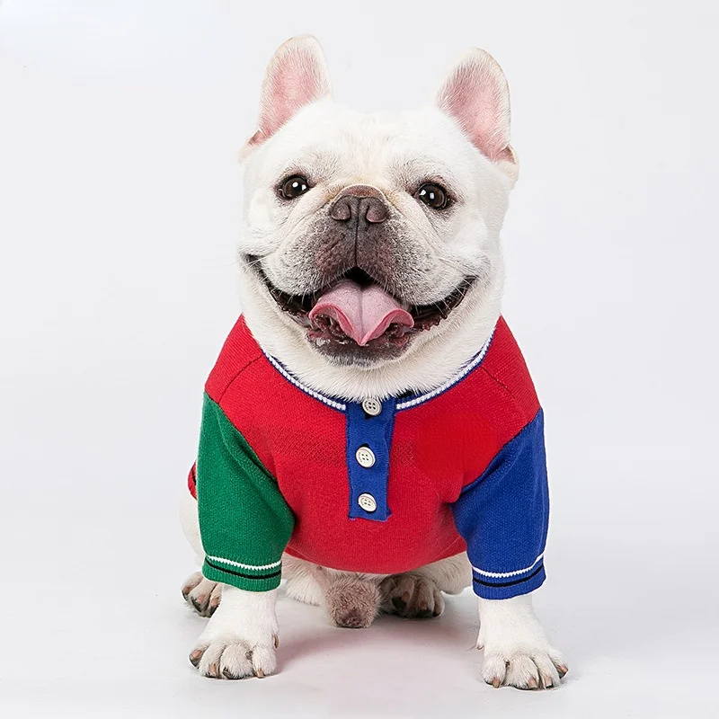 

Pet Clothing Autumn and Winter Pet Sweater Cat Clothes Law Fighting Clothes Puppy Clothes Clothes Dog Sweater Puppy Clothes