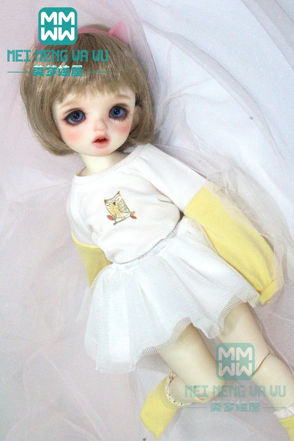 BJD куклы одежда подходит 27 см-30 см 1/6 MYOU YOSD bjd куклы мода носить Джемперы Пряжа юбка носки кожаная обувь