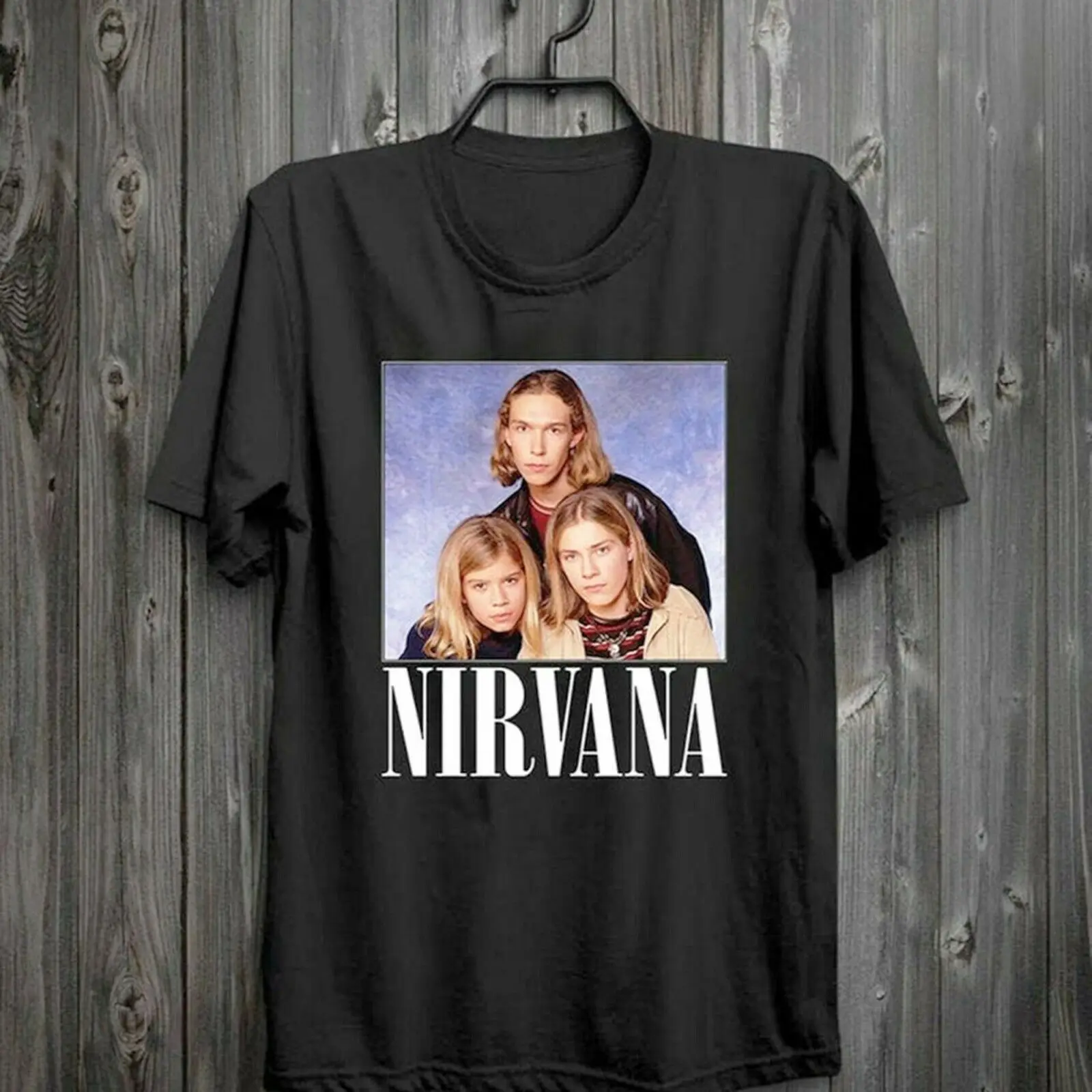 Винтажная футболка # Nirvana Hanson 90 х 1993 в стиле ретро|Мужские футболки| |