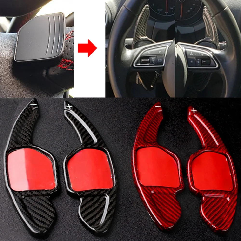 

Carbon Fiber Shifter Paddle Shift For Seat Steering Wheel Extension