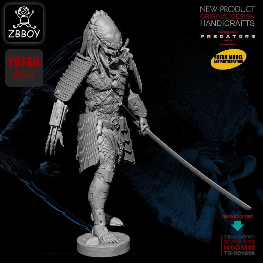 1/32 каучуковая фигурка наборы Смола Модель самособранный TD-201918