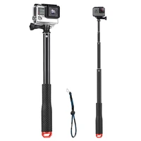 19inch adjustable selfie pole extendable telescopic monopod stick for gopro hero 5 4 3 3 2 camera