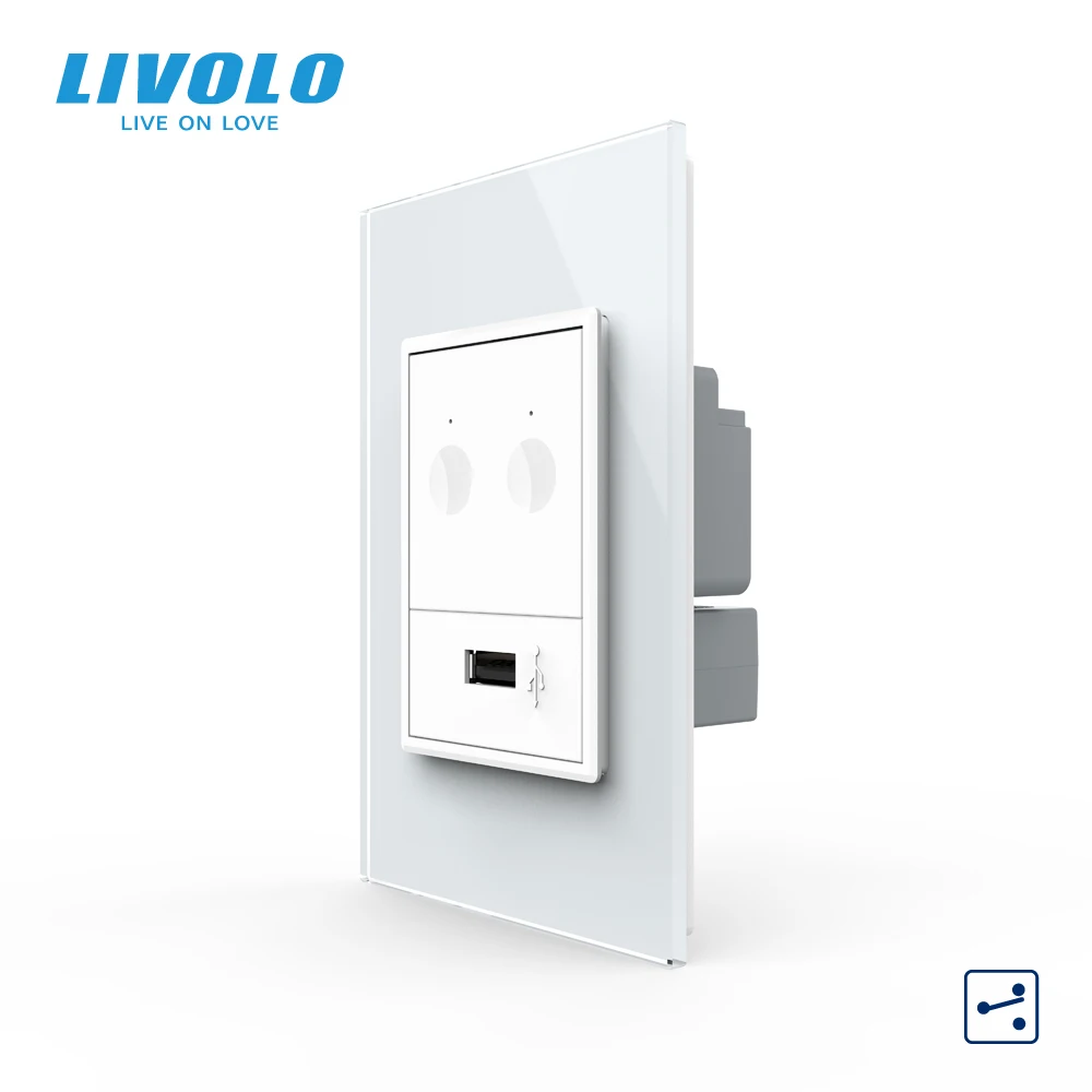 Livolo S5 стандарт США AU 67 5 мм настенный сенсорный выключатель 2Way дистанционное