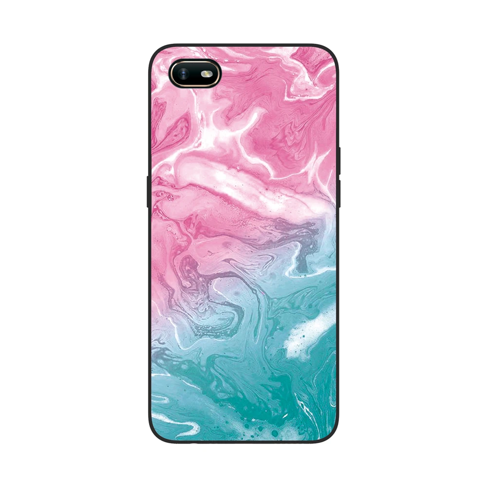 GUCOON силиконовый чехол для OPPO A1K 6,1 дюймов Чехол Мягкий ТПУ защитный чехол для телефона с рисунком волка розы цветы чехол-бампер