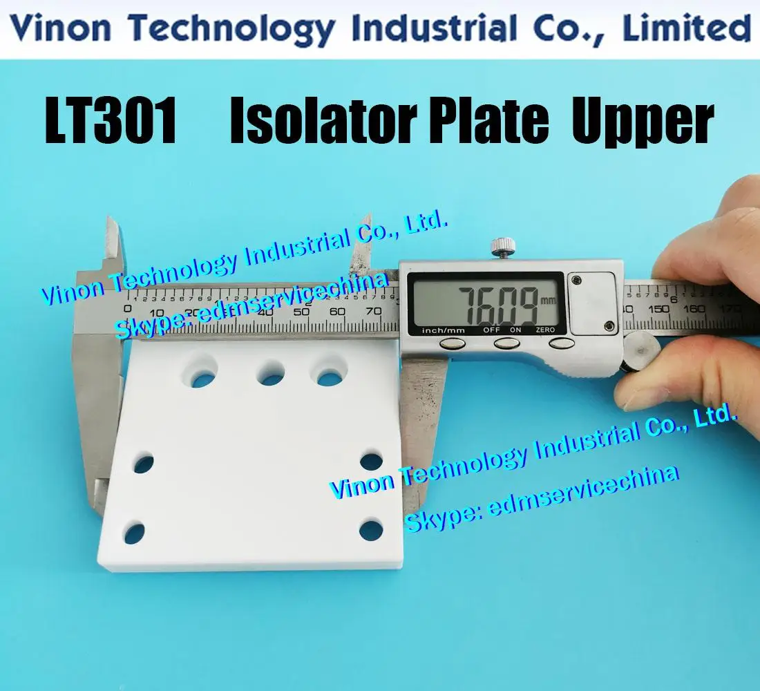 (упаковка из (2 шт.) Изолирующая пластина Accutex LT301 верхняя 76x64x12tmm. Верхняя
