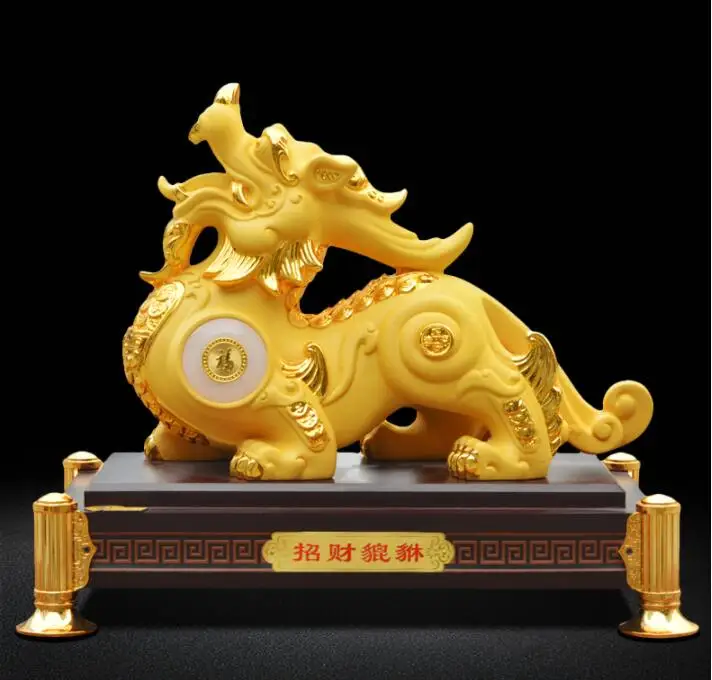Kaufen 2021 Südostasien HOME SHOP Unternehmen Maskottchen Glück Bringen Geld Erfolg Royal Dragon PI XIU Statue Brisk Blühendes Geschäft