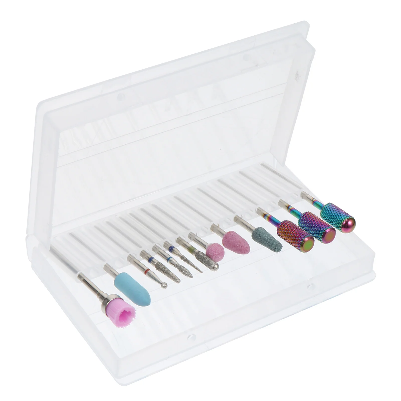 

1 Set/13pcs Nail Drill Set Manicure Polishing Machine Drills Nail File Bits
