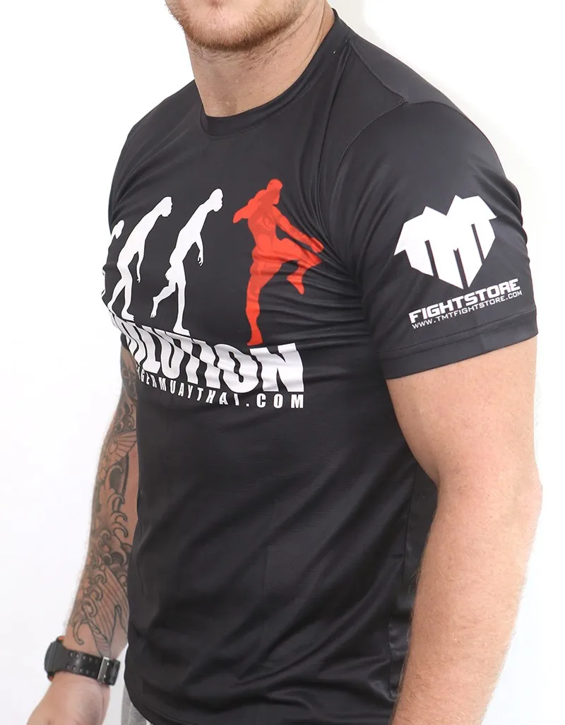 Футболка для кикбоксинга ММА Рашгард футболка спортзала боевые искусства Фитнес