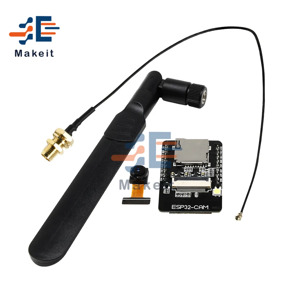 ESP32-CAM-MB WiFi Bluetooth Development Board OV2640 2MP Camera Module ESP32-CAM WIFI with IPX interface for Arduino | Электронные