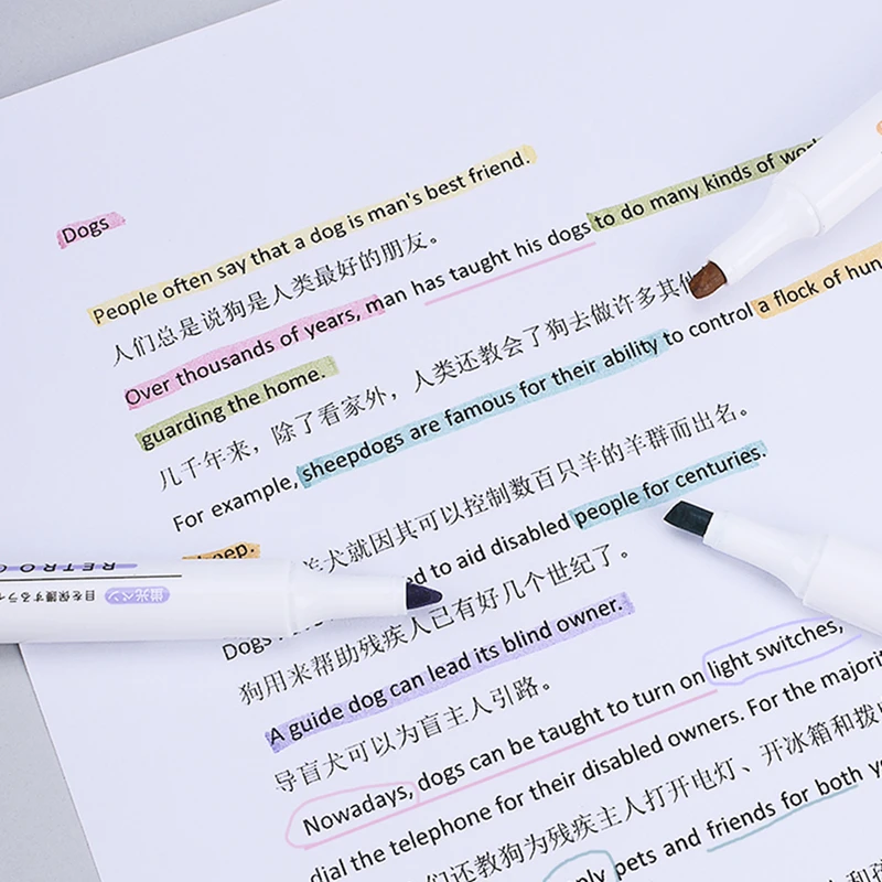 Канцтовары для школы и офиса набор маркеров набросков милые цветные ручки