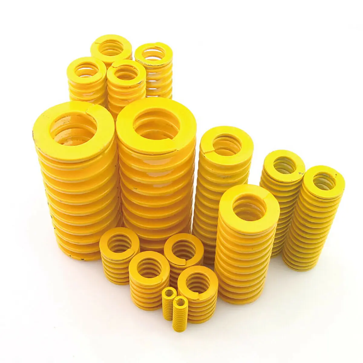 

100Pcs Yellow Small load Die Mold Springs Compression Spring OD12mm ID 6mm Length 40mm