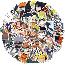 30/50 шт Мультяшные аниме стикеры Naruto для косплея по атака на