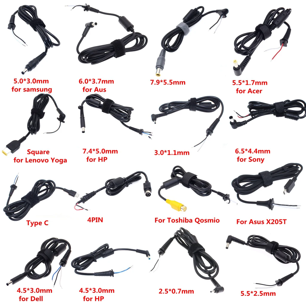 Кабель питания постоянного тока шнур разъем зарядное устройство адаптер штекер