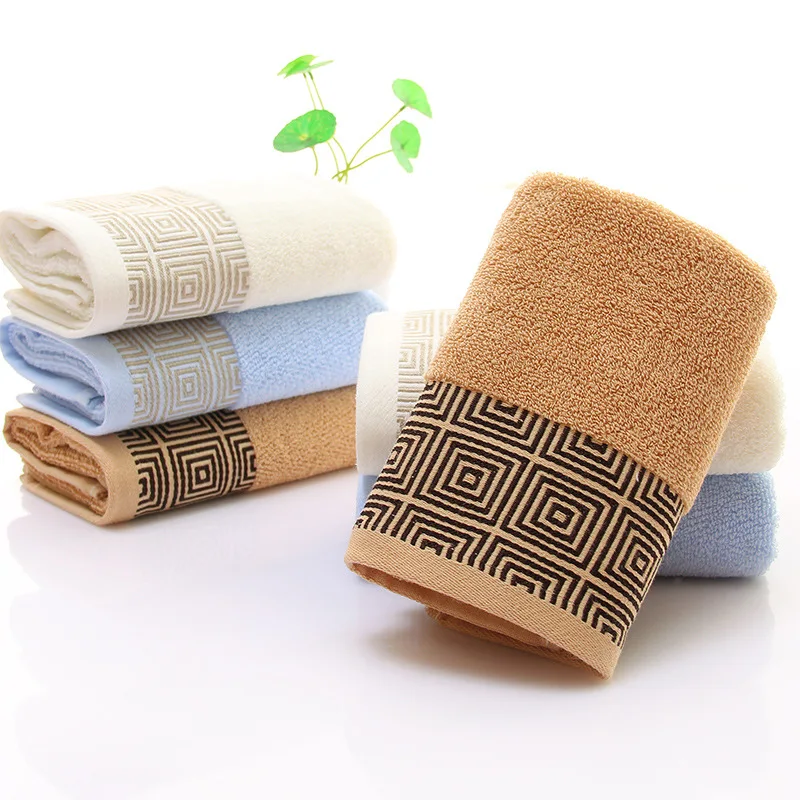 100% Хлопковое полотенце для взрослых утолщенное водопоглощающее