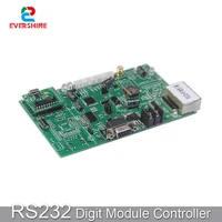 rs232 rf serial port control card for 7 segment digital number module led gas station electronic fuel price sign
