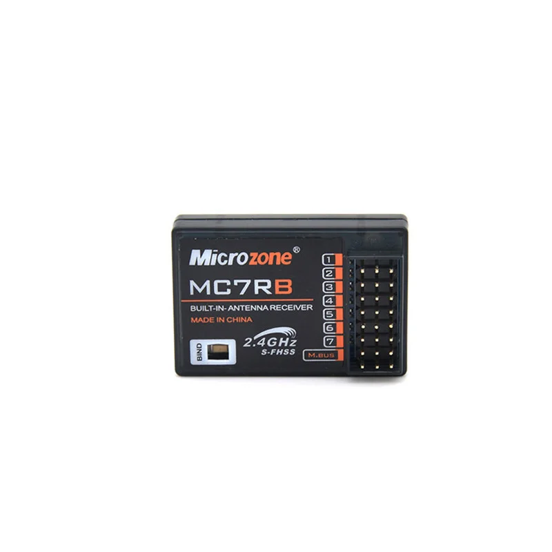 MicroZone MC6RE MIni/MC7RB приемник 6CH для MC6C 2 4G контроллер передатчик радиоуправляемого