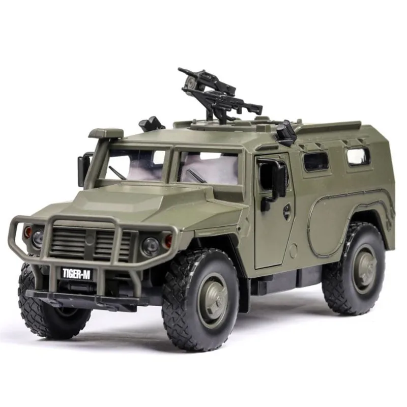 1:32 Tiger M военные автомобили модель автомобиля из сплава литые и игрушечные