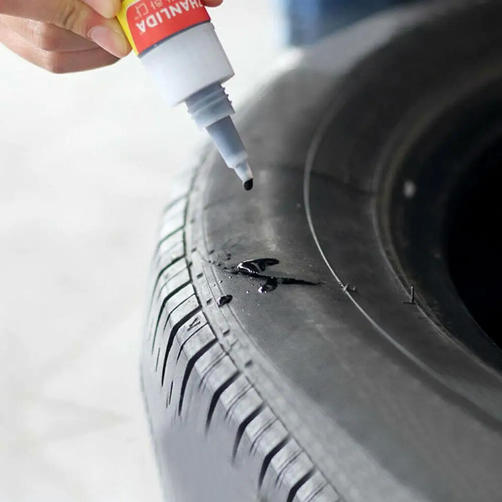 New Black Super Glue Car Rubber Repair Tire 480S Adhesives Sealer Window Speaker Seal |
