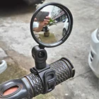 Регулируемое зеркало заднего вида для велосипеда, вращение на 360 градусов, руль, аксессуары для зеркала заднего вида