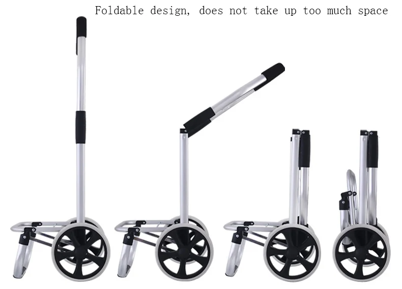 Тележка для лестниц корзина покупок пожилых людей Женская хозяйственные сумки