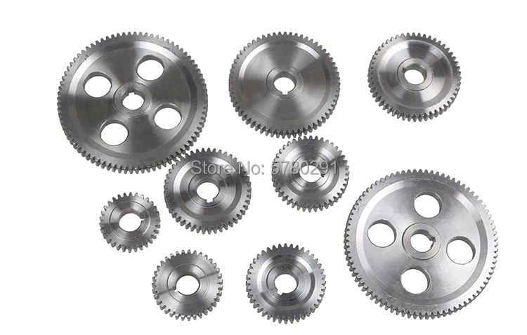 9 шт. метрический металлический редуктор токарный станок металлическая Шестерня