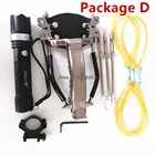 Горячая Распродажа Многофункциональный лук для стрельбы из лука, стрельбы из лука, рыбы, эластичный Рогатка c резиновой лентой, катапульта, охотничий лук