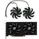 2 шт.компл. GPU видеокарты кулер вентилятор FDC10H12S9-C для Powercolor AXRX 5500 XT 8GBD6-DH OC RX5700 XT 8GBD6-3DH карт в качестве замены