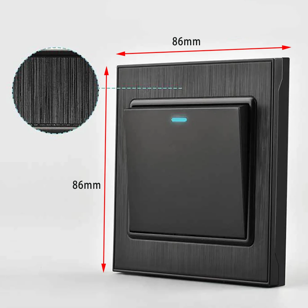 Настенный выключатель и кнопка включения/выключения светильник стандарт ЕС США 1