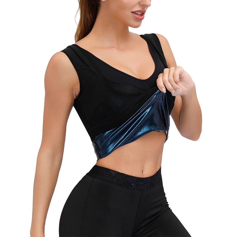 Details about   US Women Waist Trainer Sweat Shaper Sauna Vest Slimming Gym Sports Thermal Pants 