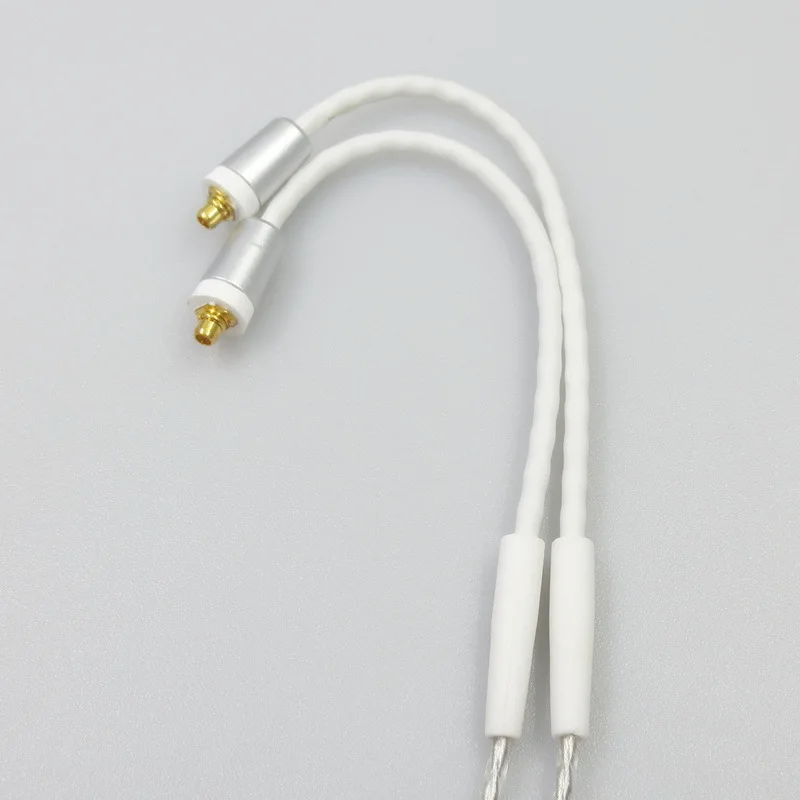 1,2 м Замена обновления 4 ядра аудио провод MMCX кабель для Shure SE215 SE535 SE846 UE900 наушники