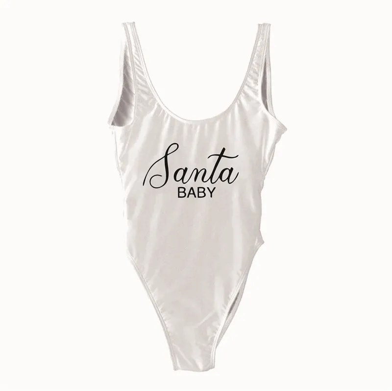 Женский прозрачный купальник с высокой талией Santa купальный костюм пуш ап