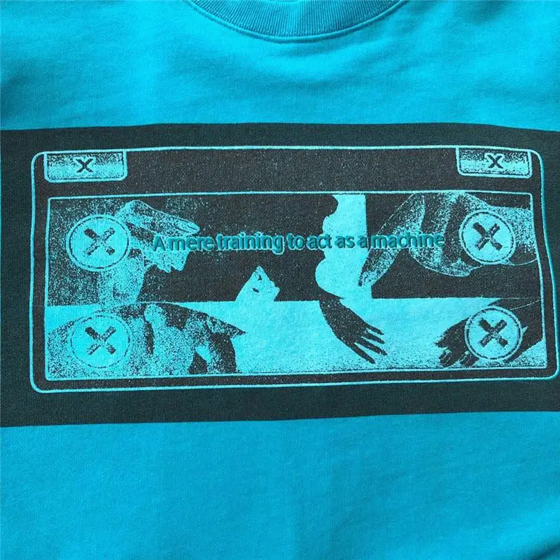

450g Thick C.E CAVEMPT Sweatshirts Crewneck Men Woman CAVEMPT Fashion Blue Pullove Cav Empt Hoodie